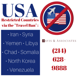 restrictions travel ban usa attorney explained immigration dallas entry government restriction summarize involves states united latest