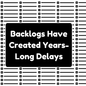 Backlogs Have Created Years-Long Delays