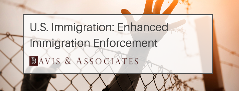 U.S. Immigration: Enhanced Immigration Enforcement