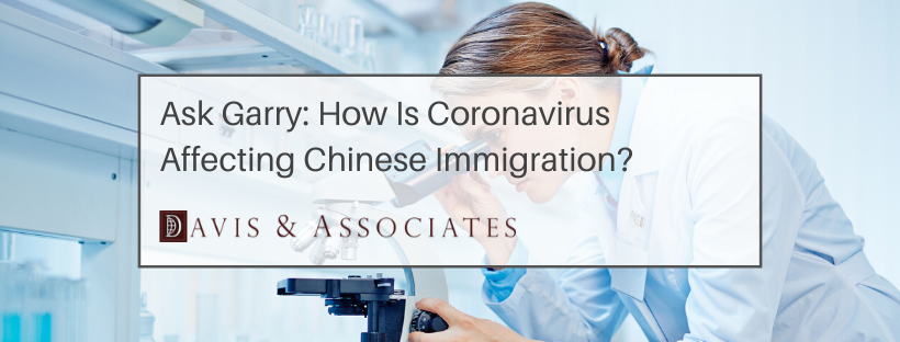 Coronavirus and Chinese Immigration