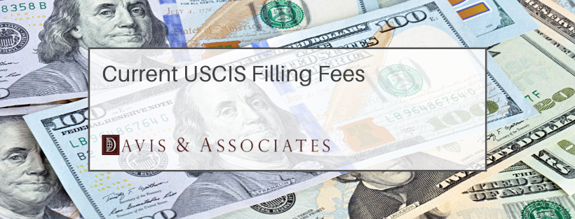 USCIS Filing Fees