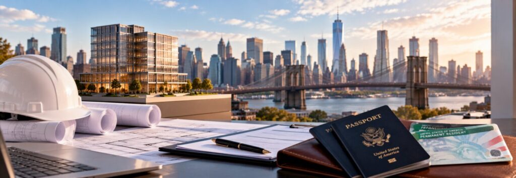 Visa EB-5 para mexicanos: pasaportes, green card y planos de un proyecto